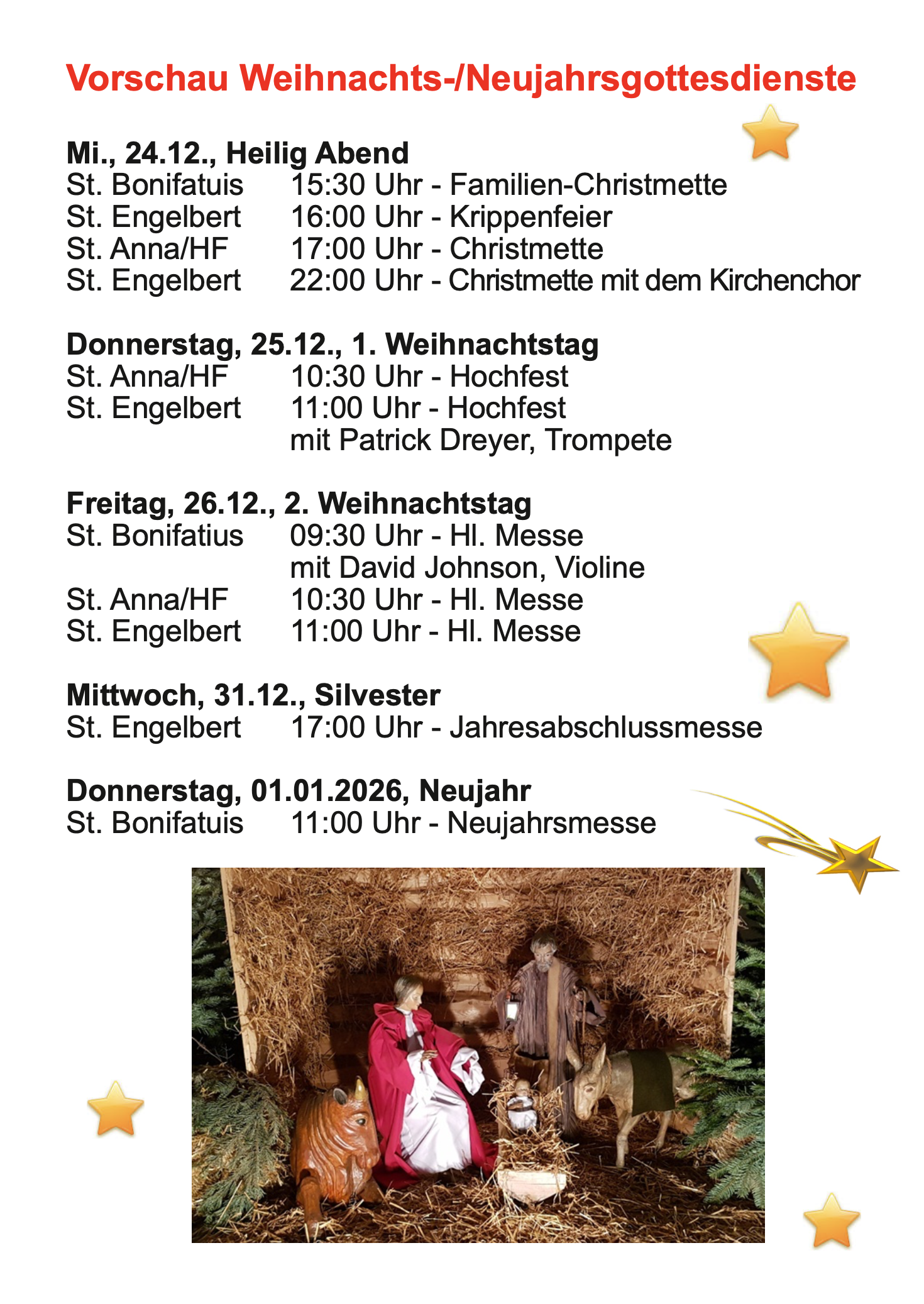 WeihnachtsVorschau